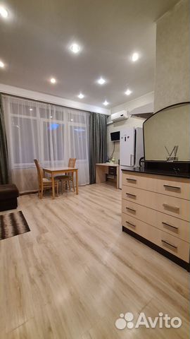 

Квартира-студия, 30 м², 3 кровати