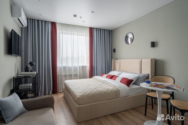 

Квартира-студия, 20,5 м², 2 кровати