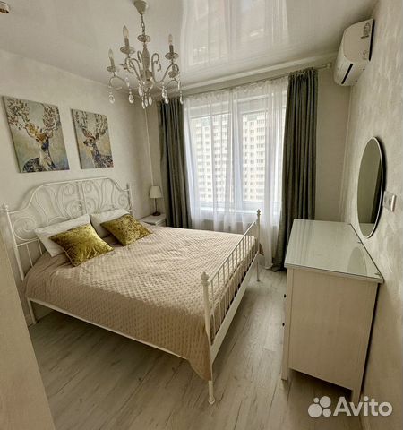 

1-к. квартира, 34 м², 2 кровати