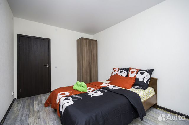

1-к. квартира, 40 м², 2 кровати
