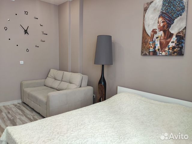

Квартира-студия, 30 м², 2 кровати