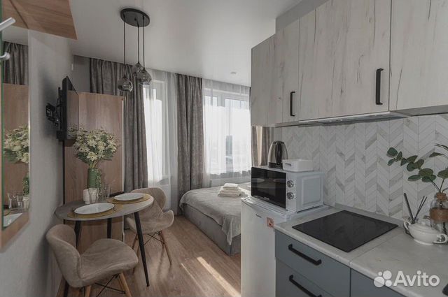 

Квартира-студия, 15 м², 1 кровать