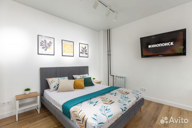 

1-к. квартира, 41 м², 2 кровати