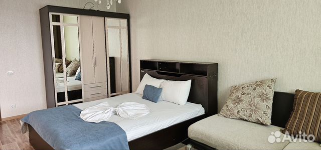 

1-к. квартира, 45 м², 2 кровати