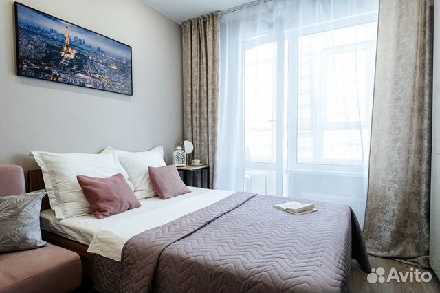 

Квартира-студия, 30 м², 2 кровати