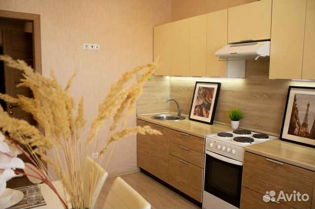 

1-к. квартира, 40 м², 2 кровати