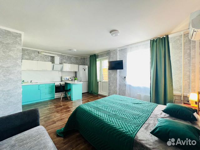 

Квартира-студия, 35 м², 2 кровати