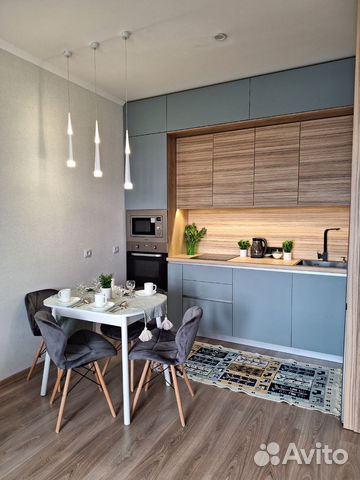 

1-к. квартира, 40 м², 2 кровати