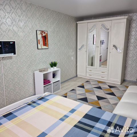 

1-к. квартира, 34 м², 2 кровати