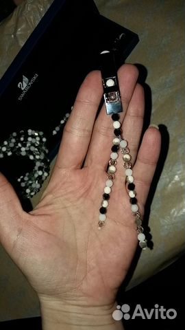 Браслет и клипсы swarovski оригинал