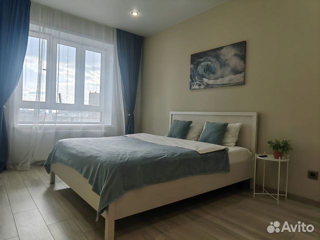 

1-к. квартира, 40 м², 2 кровати