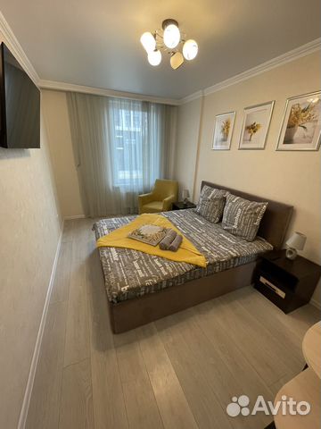 

1-к. квартира, 37 м², 1 кровать
