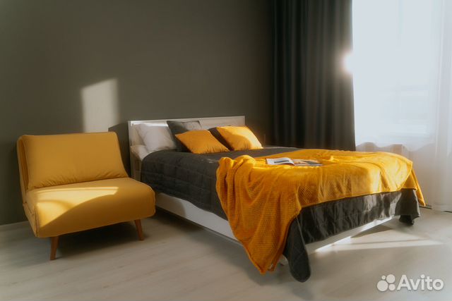 

Квартира-студия, 25 м², 2 кровати