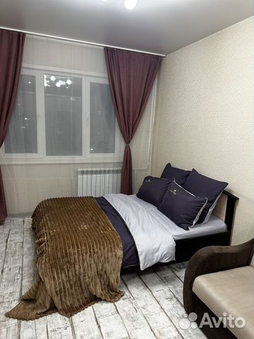 

1-к. квартира, 38 м², 2 кровати
