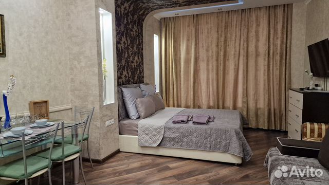 

Квартира-студия, 36 м², 2 кровати