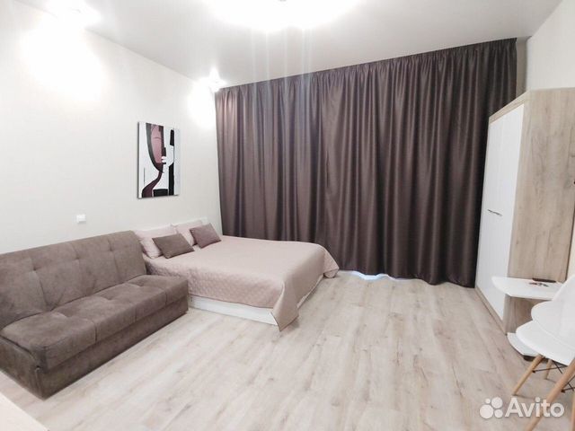 

Квартира-студия, 30 м², 2 кровати