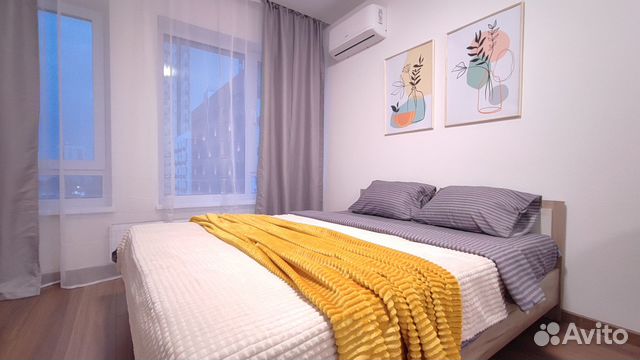 

Квартира-студия, 30 м², 2 кровати