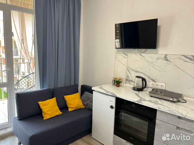 

Квартира-студия, 20 м², 2 кровати