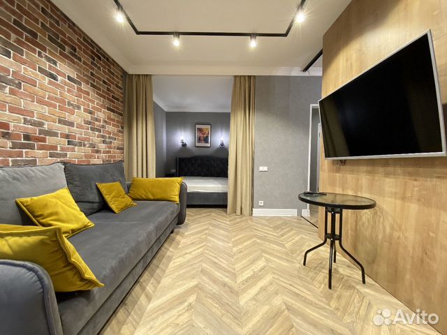 

1-к. квартира, 42 м², 2 кровати