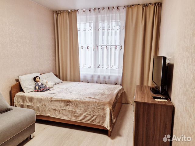 

1-к. квартира, 36 м², 2 кровати