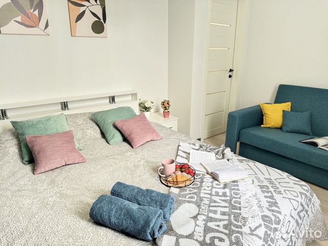 

1-к. квартира, 34 м², 3 кровати