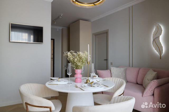 

1-к. квартира, 42 м², 2 кровати