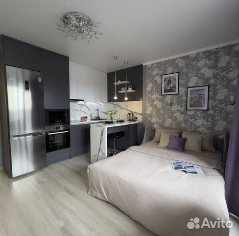 

Квартира-студия, 24 м², 1 кровать