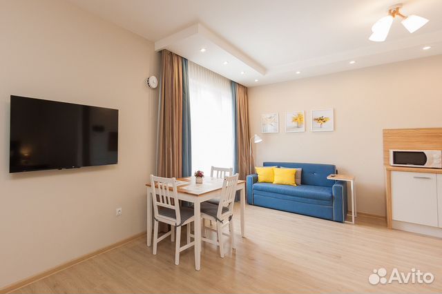 

Квартира-студия, 38 м², 3 кровати