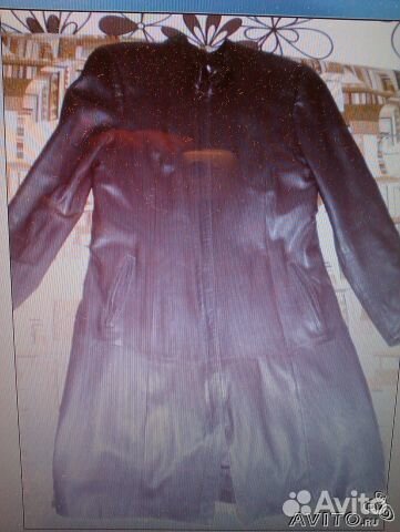 Плащ кожаный Плащ кожаный