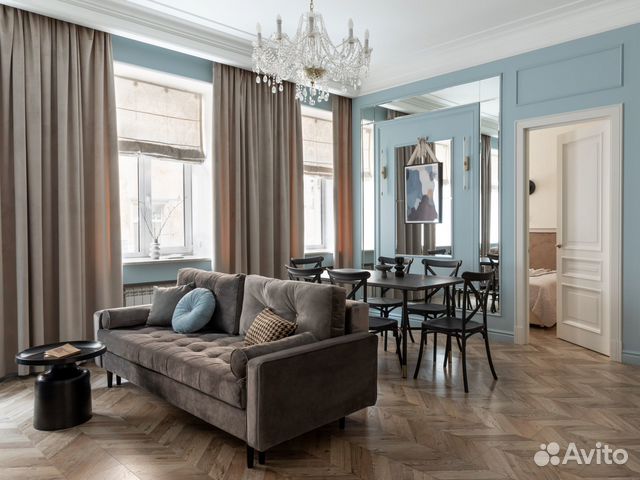 

3-к. квартира, 80 м², 4 кровати
