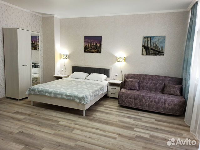 

Квартира-студия, 26 м², 2 кровати