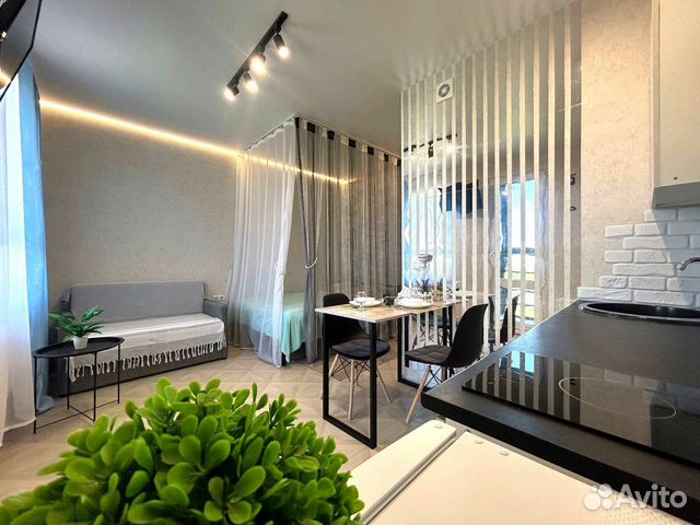 

Квартира-студия, 23 м², 2 кровати