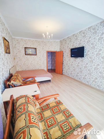

1-к. квартира, 50 м², 4 кровати