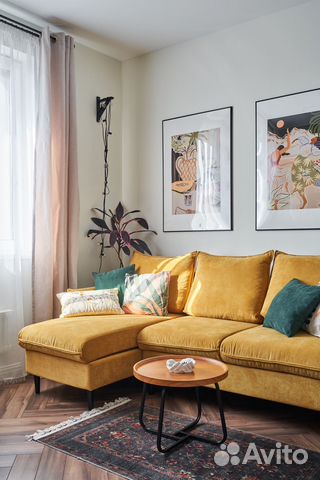 

2-к. квартира, 38 м², 2 кровати