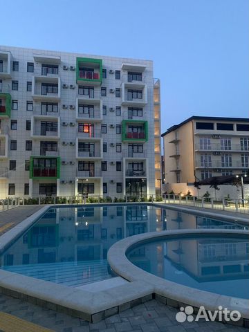

Квартира-студия, 31,6 м², 2 кровати