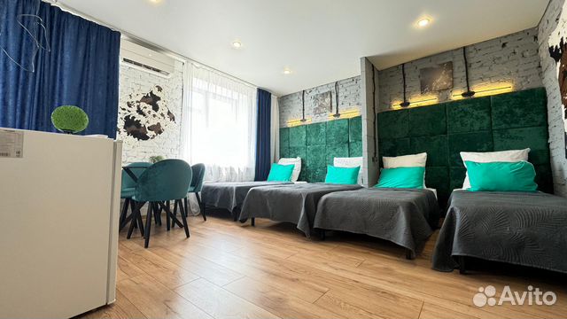 

Квартира-студия, 28 м², 4 кровати