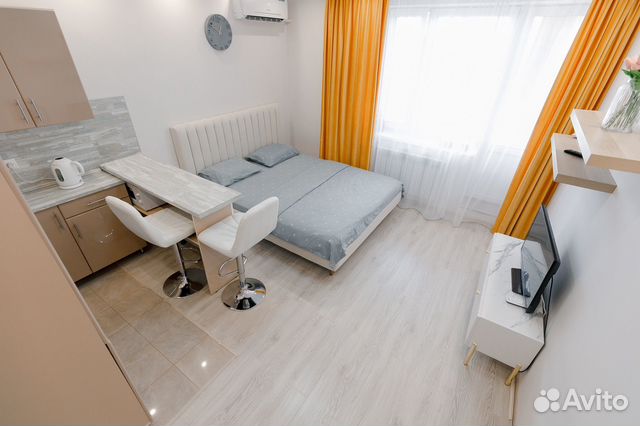 

Квартира-студия, 30 м², 1 кровать