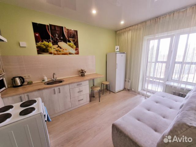 

1-к. квартира, 44 м², 2 кровати