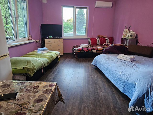 

1-к. квартира, 42 м², 3 кровати
