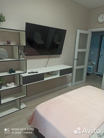 

1-к. квартира, 42 м², 2 кровати