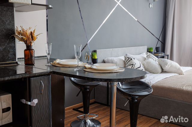 

Квартира-студия, 30 м², 1 кровать