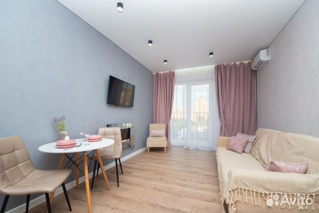 

Квартира-студия, 28 м², 1 кровать