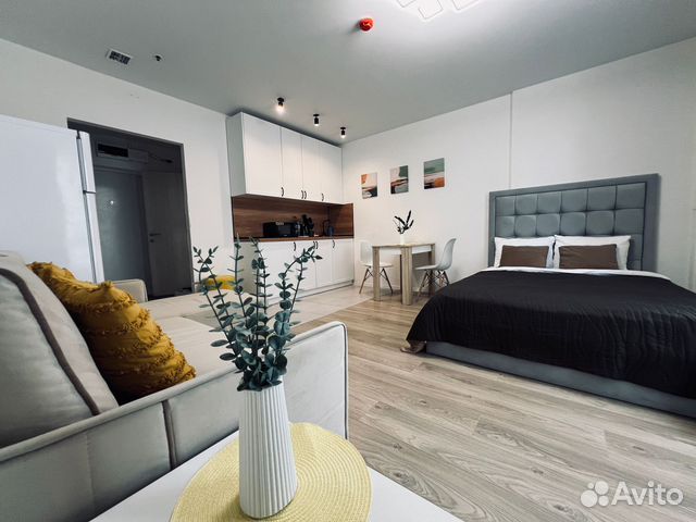 

Квартира-студия, 28 м², 2 кровати