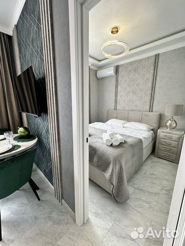 

Квартира-студия, 32 м², 2 кровати