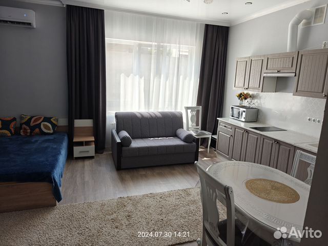 

Квартира-студия, 40 м², 2 кровати