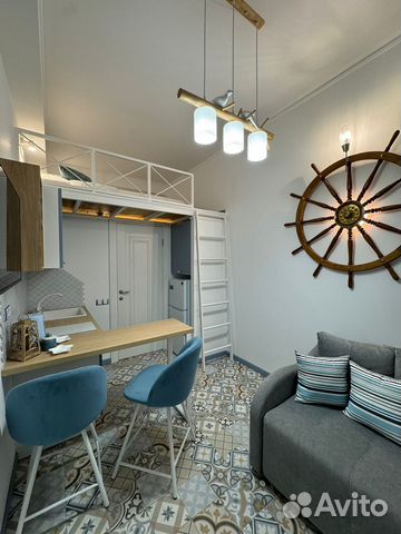 

Квартира-студия, 25 м², 2 кровати
