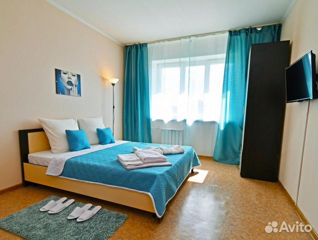 

1-к. квартира, 50 м², 2 кровати