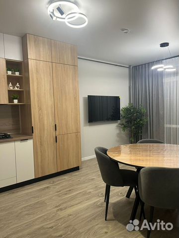 

1-к. квартира, 42 м², 2 кровати
