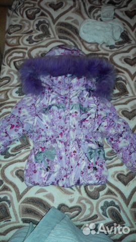 Куртка зимняя для девочки рост 98 Куртка зимняя для девочки рост 98