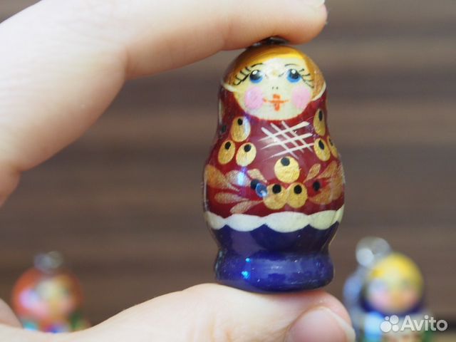 Брелки-матрёшки остатки магазина. Цена за 3 вместе